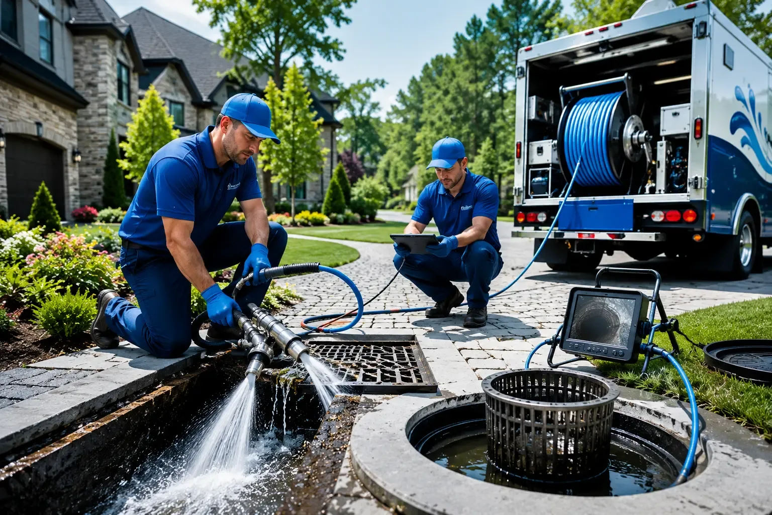 Local outdoor drain cleaning professionals in Marion, KS